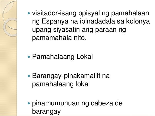 Pamumuhay ng mga Pilipino sa Panahon ng Espanyol