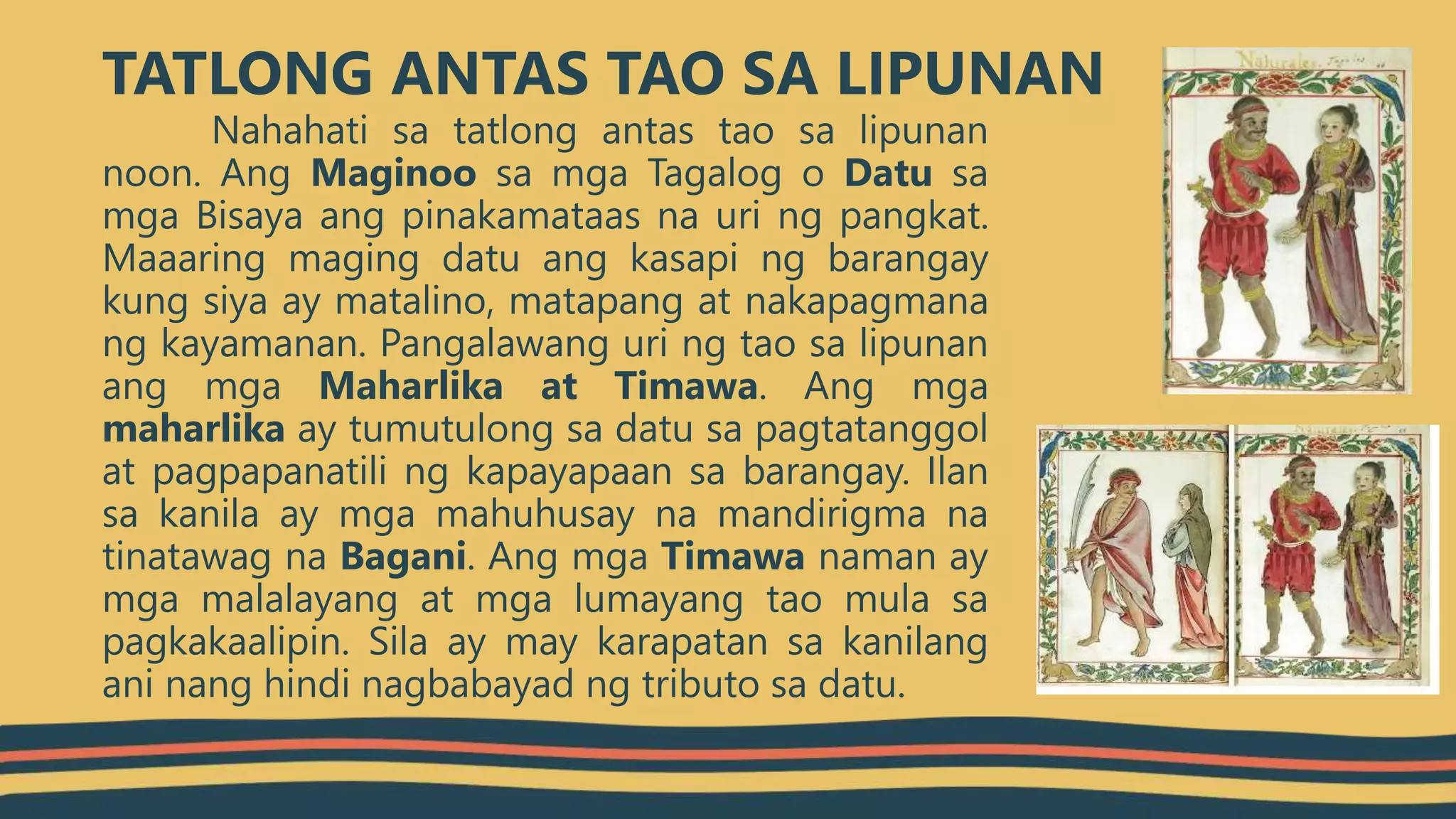 Pamumuhay ng mga sinaunang pilipino sa panahong pre kolonyal | PPTX