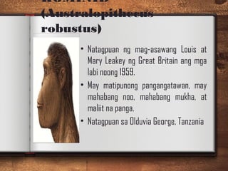 Pamumuhay ng mga unang tao sa daigdig | PPT