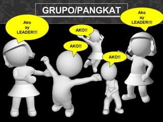 GRUPO/PANGKAT
 
