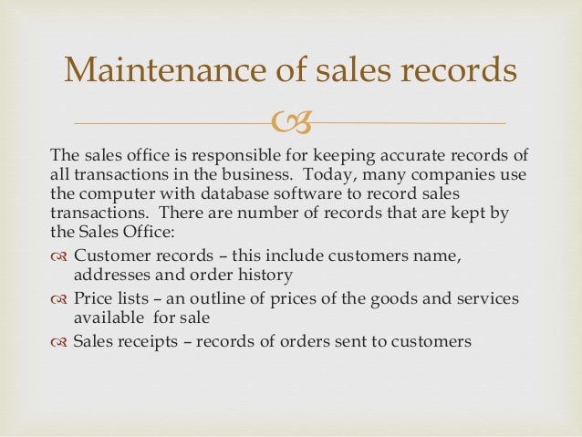 functions-of-staff-involved-in-sales-department