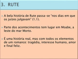 Panorama do Antigo Testamento - aula 2