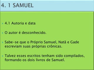 Panorama do Antigo Testamento - aula 2