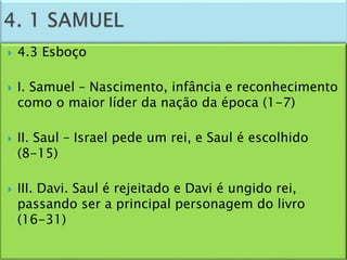 Panorama do Antigo Testamento - aula 2