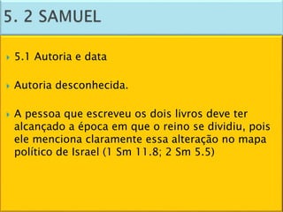 Panorama do Antigo Testamento - aula 2