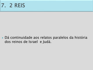 Panorama do Antigo Testamento - aula 2