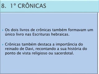 Panorama do Antigo Testamento - aula 2