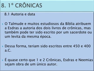 Panorama do Antigo Testamento - aula 2