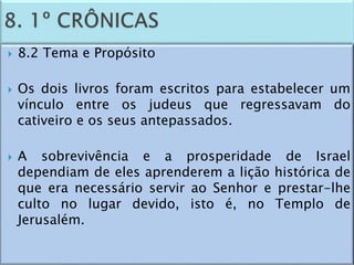 Panorama do Antigo Testamento - aula 2