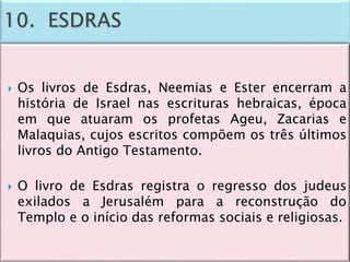 Panorama do Antigo Testamento - aula 2