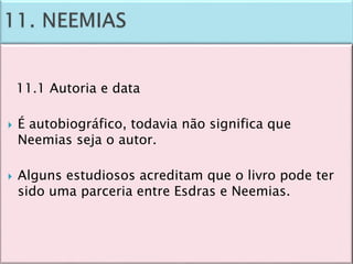 Panorama do Antigo Testamento - aula 2