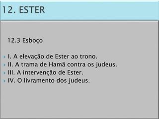 Panorama do Antigo Testamento - aula 2
