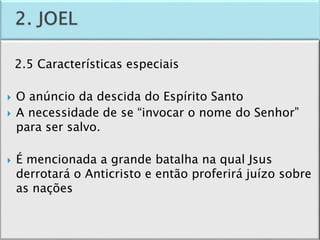 Panorama do Antigo Testamento - aula 4