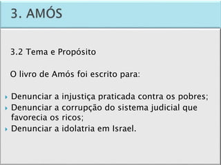 Panorama do Antigo Testamento - aula 4