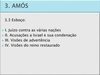 Panorama do Antigo Testamento - aula 4
