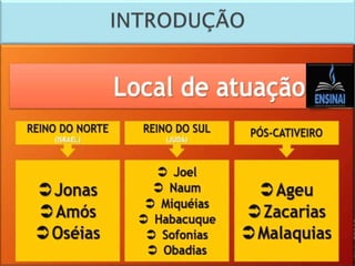 Panorama do Antigo Testamento - aula 4