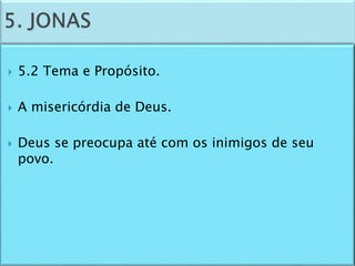 Panorama do Antigo Testamento - aula 4