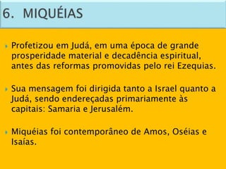 Panorama do Antigo Testamento - aula 4
