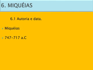 Panorama do Antigo Testamento - aula 4