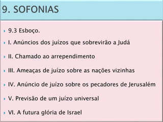 Panorama do Antigo Testamento - aula 4