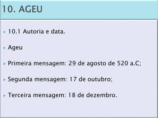 Panorama do Antigo Testamento - aula 4