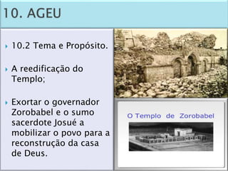 Panorama do Antigo Testamento - aula 4