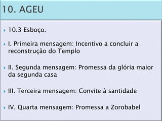 Panorama do Antigo Testamento - aula 4