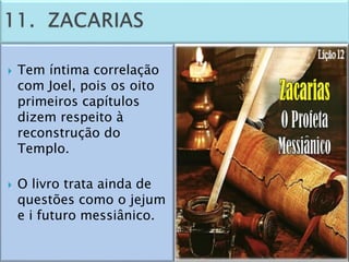 Panorama do Antigo Testamento - aula 4