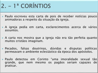 Panorama do Novo Testamento - Aula 2