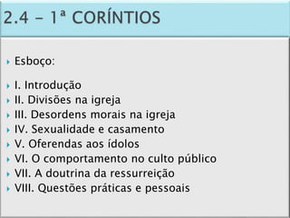 Panorama do Novo Testamento - Aula 2