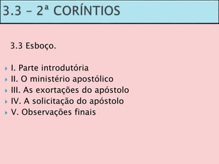 Panorama do Novo Testamento - Aula 2