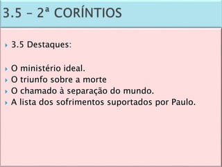 Panorama do Novo Testamento - Aula 2