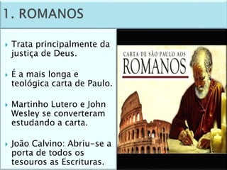 Panorama do Novo Testamento - Aula 2