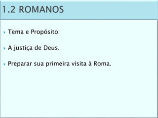 Panorama do Novo Testamento - Aula 2