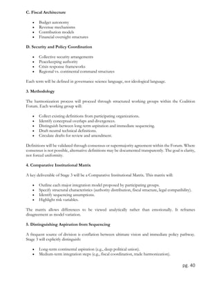 Pan-African Institutional Alignment Framework: Phase I (2026–2027) | PDF