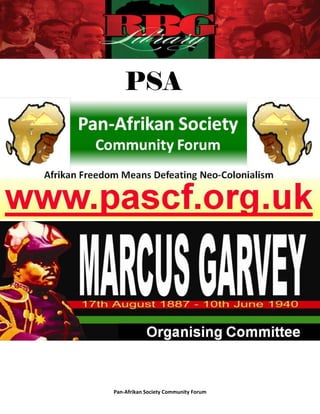 PSA




Pan-Afrikan Society Community Forum
 