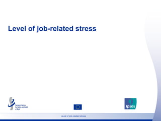 Level of job-related stress




                Level of job-related stress
 