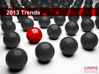 2013 Trends
 