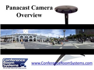 Panacast Camera
Overview

www.ConferenceRoomSystems.com

 