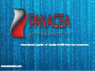 Panacea forklift parts