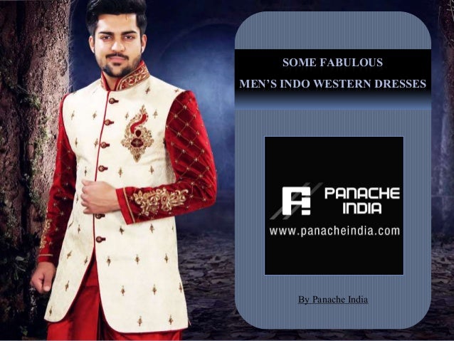 party wear indo western dresses for mens