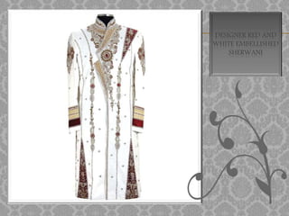 Designer Sherwani And Turban For Grooms Wedding #GN83 | Nameeracollections