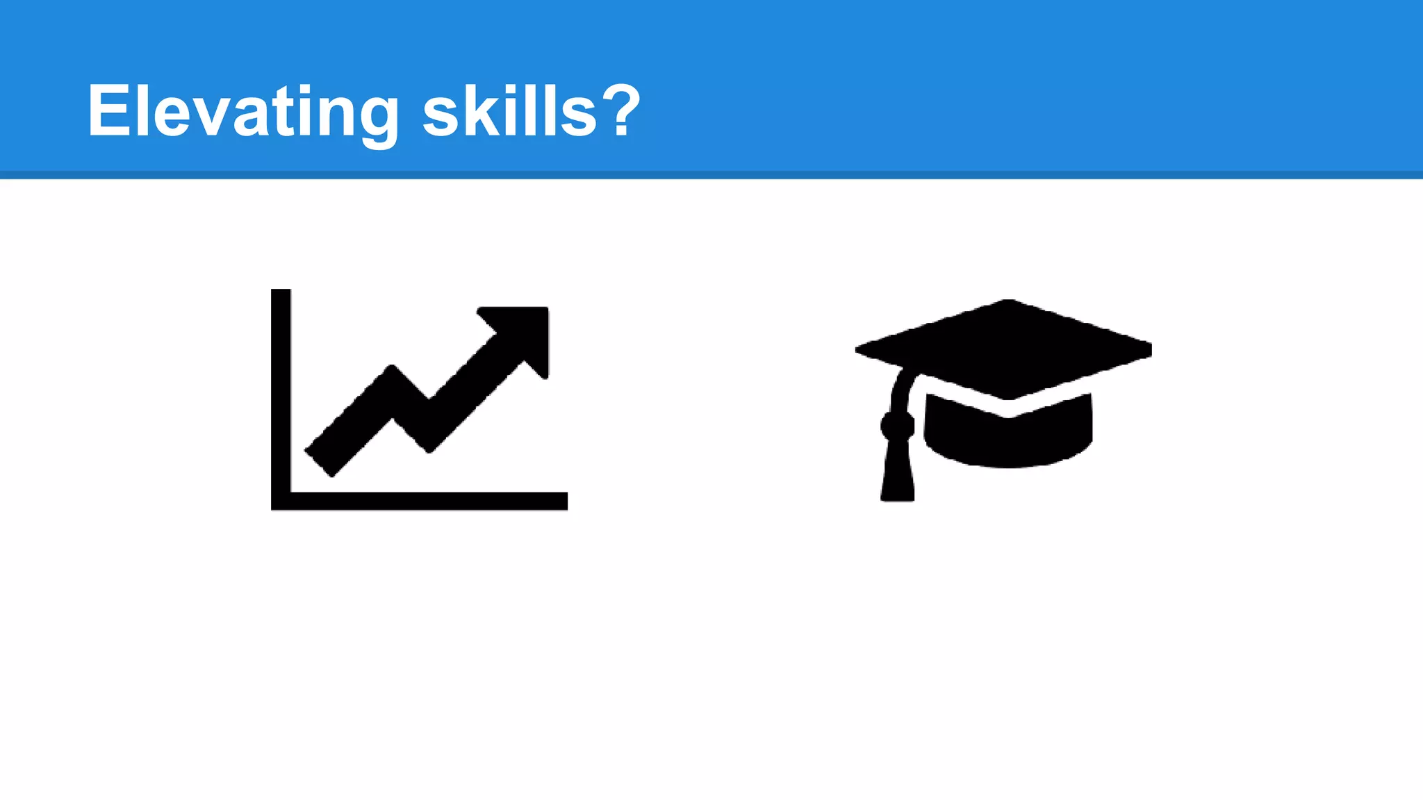 Elevating skills?
 