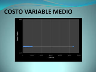 COSTO VARIABLE MEDIO