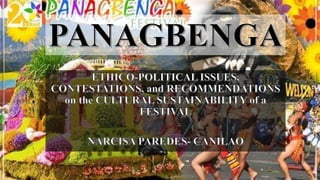 Festivalization of the Panagbenga Festival