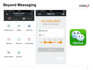 14
Beyond Messaging
 