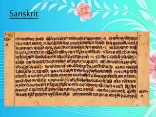 Sanskrit
 