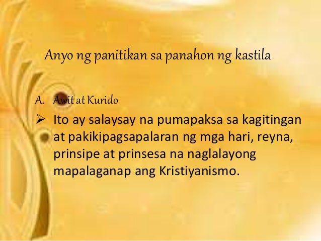 Panahon ng kastila