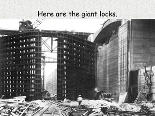Here are the giant locks.
 