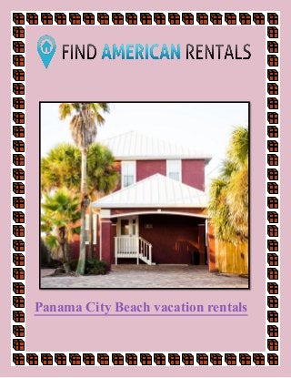 Panama City Beach vacation rentals
 